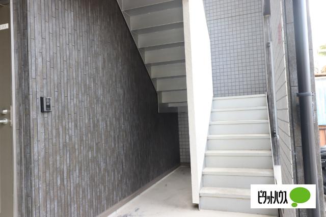 近江八幡市音羽町アパート ロビー