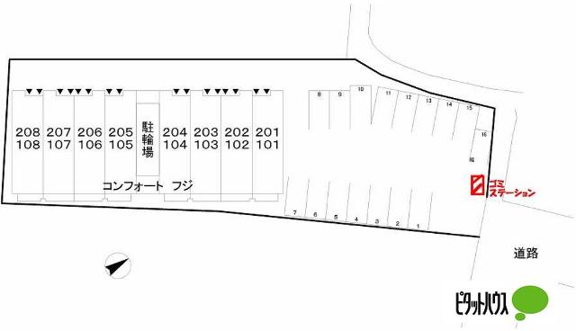野洲市小篠原アパート 共有部分