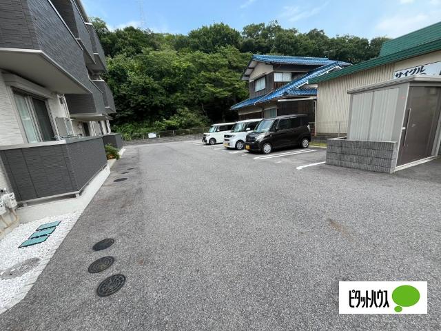 野洲市妙光寺アパート エントランス