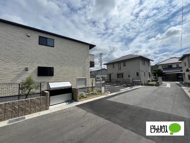 近江八幡市馬淵町アパート エントランス