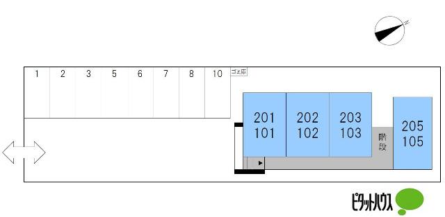 野洲市西河原アパート その他