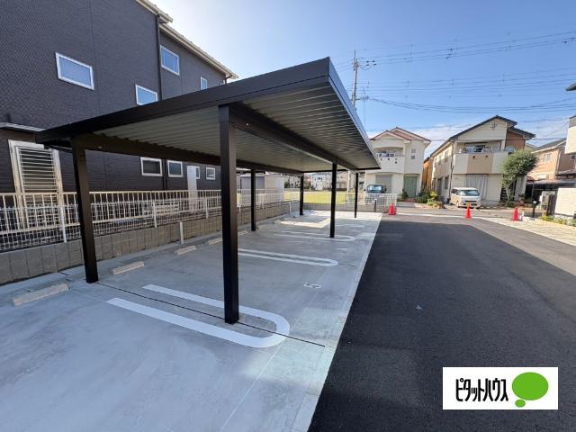 近江八幡市出町アパート エントランス