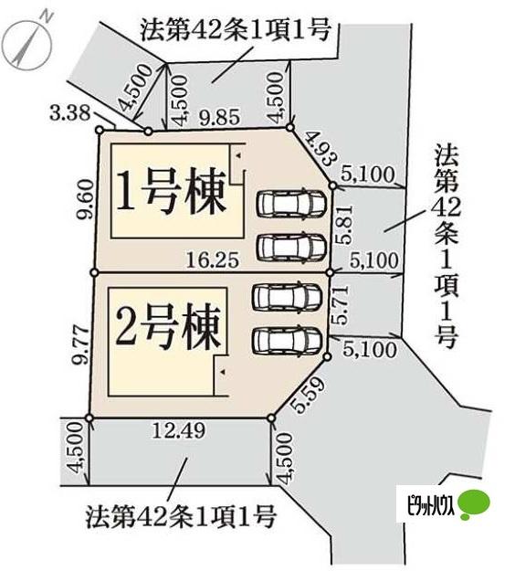 リーブルガーデン近江八幡市八幡町　1号棟 駐車場