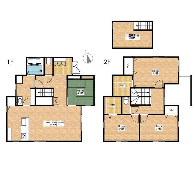 4LDK+小屋裏収納
