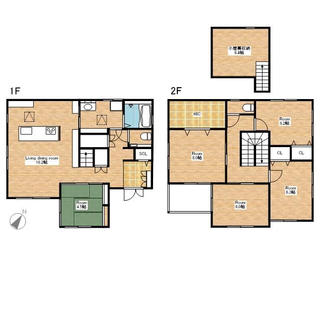 5LDK+小屋裏収納