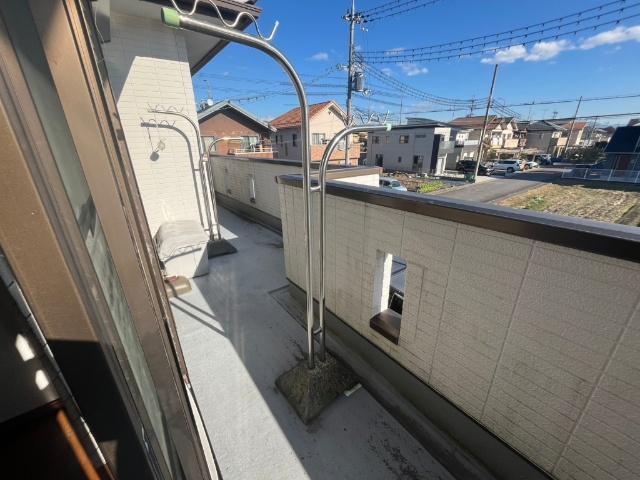 近江八幡市鷹飼町北1丁目　中古住宅 バルコニー