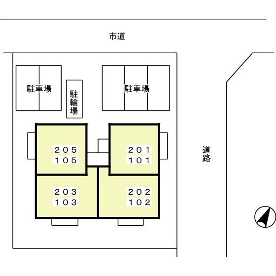 ウィスタリア　E（102） 共有部分