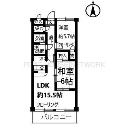  間取り図写真
