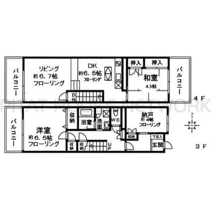  間取り図写真