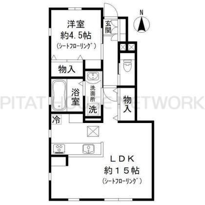  間取り図写真