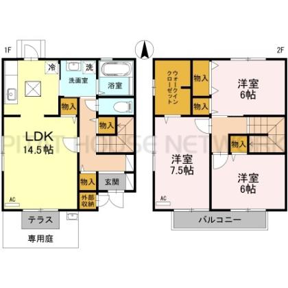  間取り図写真