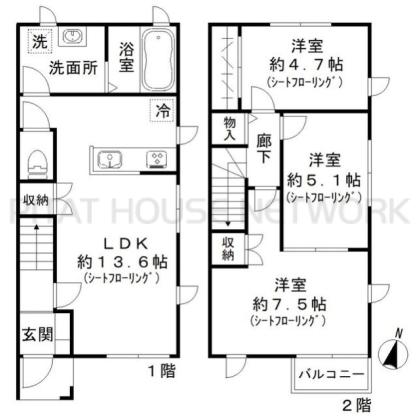  間取り図写真