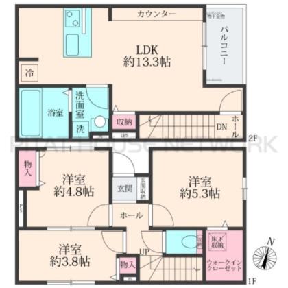  間取り図写真