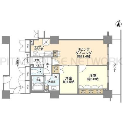  間取り図写真