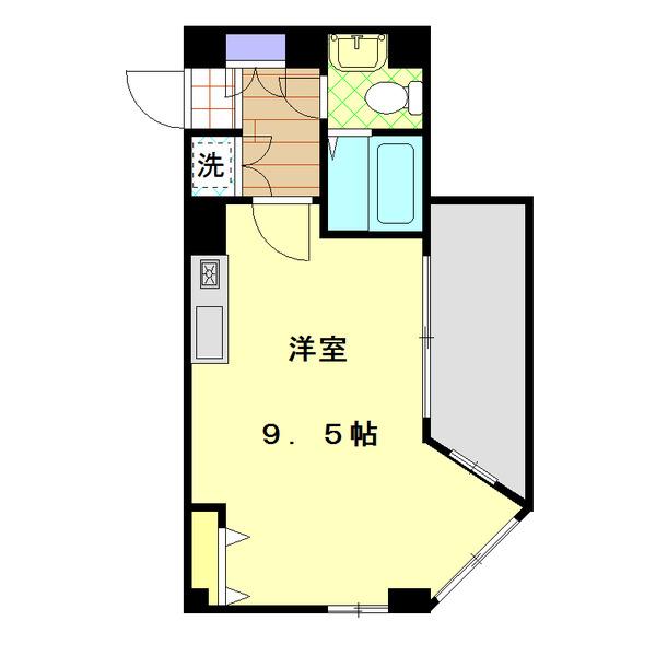 スクエアタワー（301） 間取り図画像