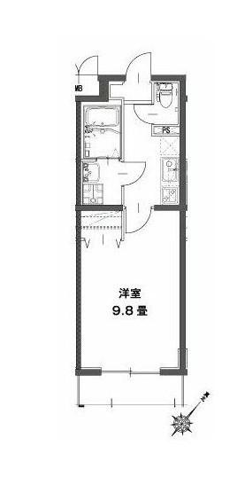 アイビーコート（404） 間取り図画像