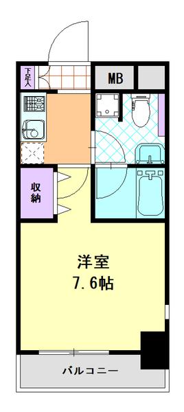 ライフステージ.新中里（201） 間取り図画像