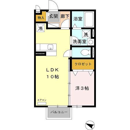 アネシス（202） 間取り図画像
