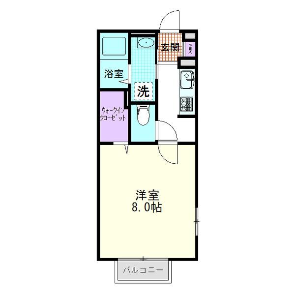 イー・エフ・ドミール（102） 間取り図画像