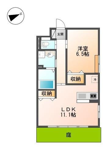 Iris与野本町（101） 間取り図画像