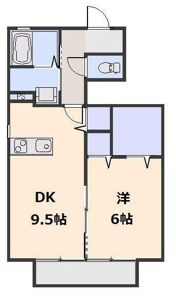 イーストパークURAWA２（102） 間取り図画像