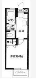 リリ参番館（103） 間取り図画像