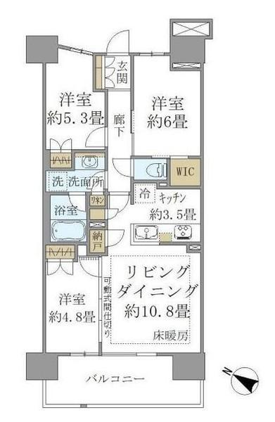  間取り図写真