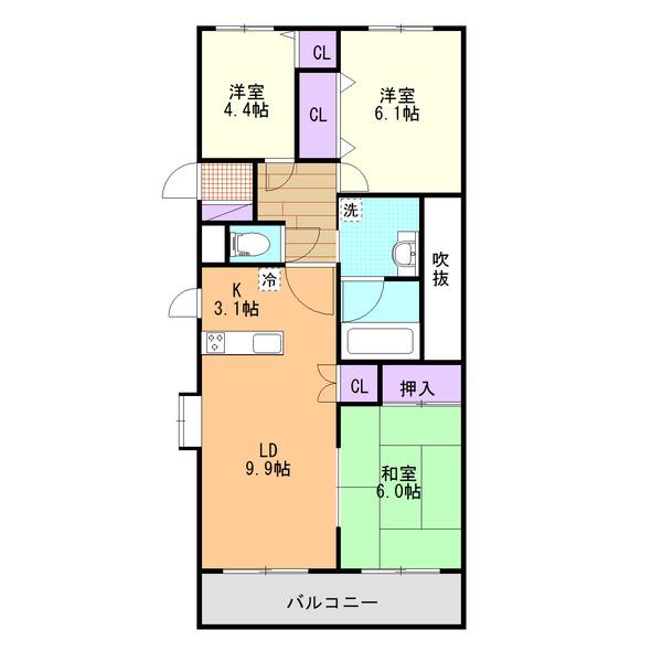  間取り図写真