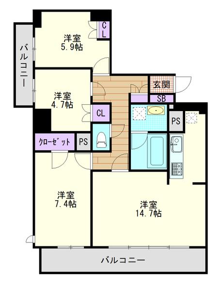  間取り図写真