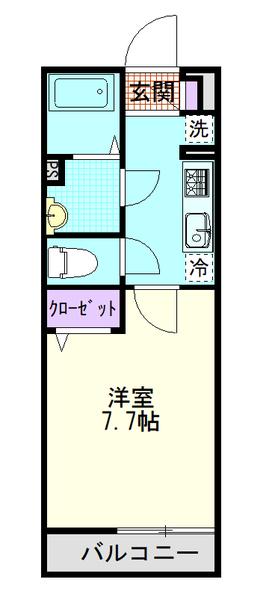リブリ・YUME　Ⅲ（301） 間取り図画像