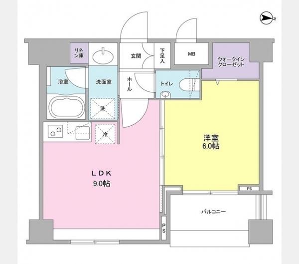 ソアラノーム北浦和（408） 間取り図画像