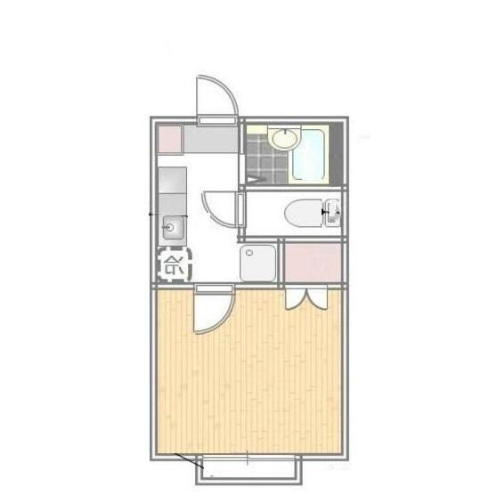 クレセールメゾン（102） 間取り図画像