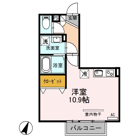 My　Coronet（A201） 間取り図画像
