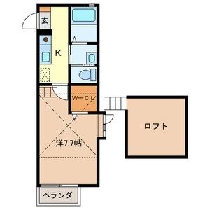 ラ・ヴィーニュⅢ（205） 間取り図画像
