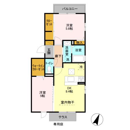  間取り図写真