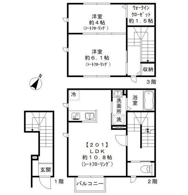  間取り図写真