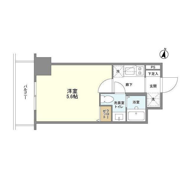 プライムアーバン浦和（502） 間取り図画像
