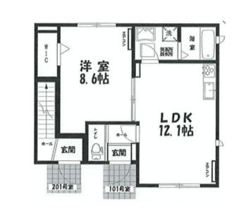  間取り図写真