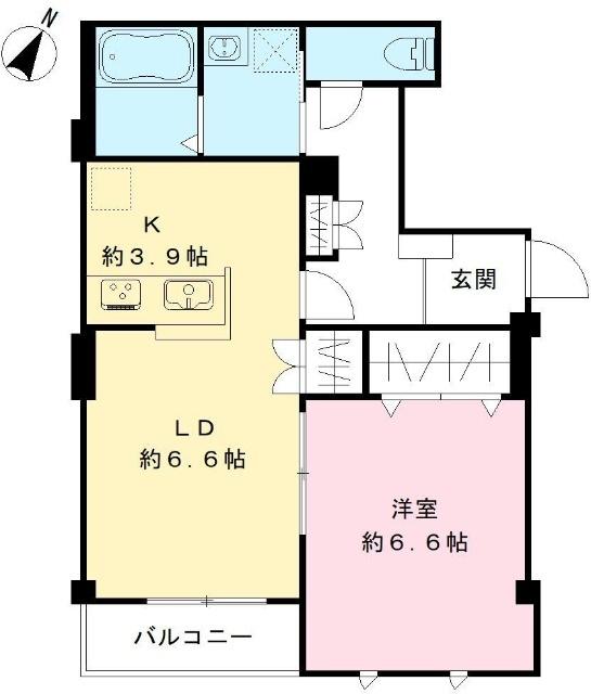 ビューノ・スカイ（202） 間取り図画像