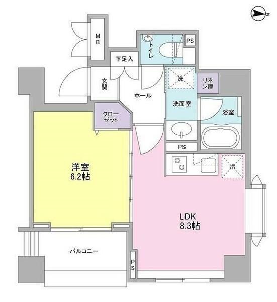 ソアラノーム北浦和（203） 間取り図画像