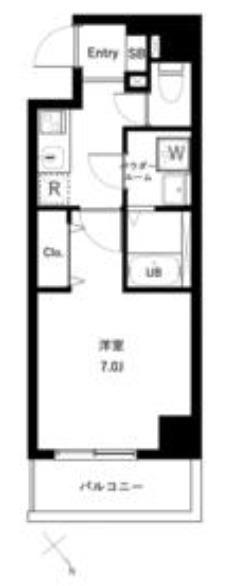 アーバンパーク北浦和（201） 間取り図画像