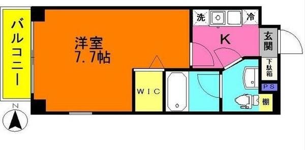 アクシーズグランデ高鼻町（604） 間取り図画像