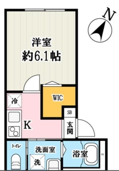 キャメル大成（103） 間取り図画像