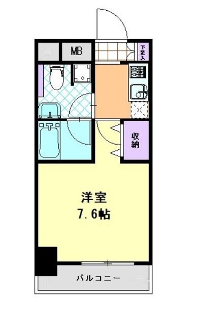 ライフステージ.新中里（101） 間取り図画像