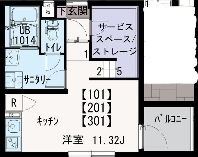  間取り図写真