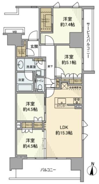  間取り図写真
