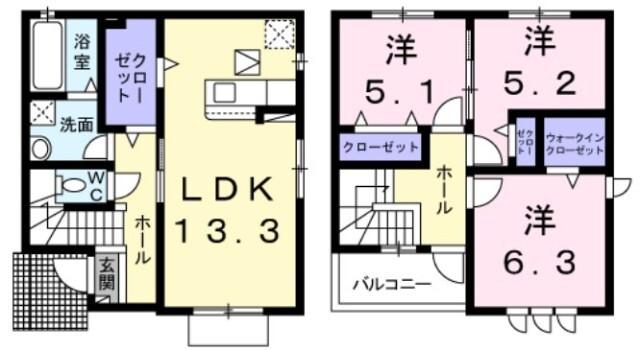  間取り図写真