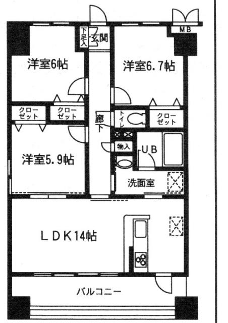  間取り図写真