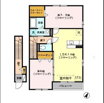  間取り図写真