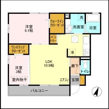  間取り図写真